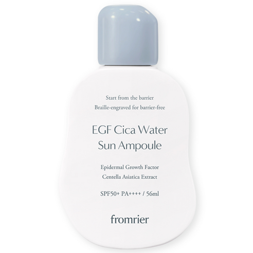 프롬리에 비건 EGF 시카 워터 선앰플 56ml[SPF50+] 1개 (재... 솔직 후기 | 피부 타입별 분석 썸네일
