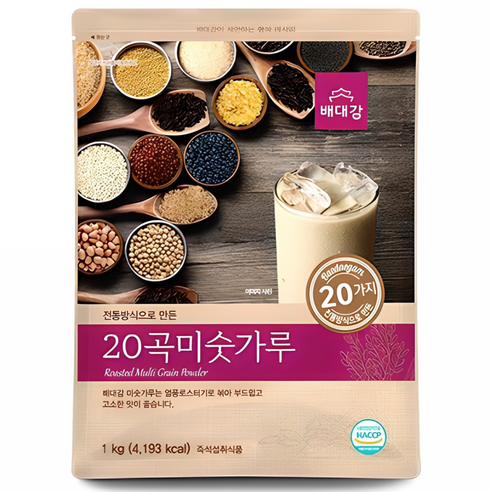 배대감 20곡 미숫가루 1kg, 1개 솔직 후기 | 실사용자 리뷰 분석 썸네일