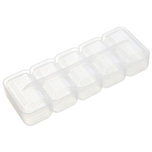 DOA 1+1 가정용 아이들 소풍 도시락 군함 초밥틀 5P 주먹밥틀 김밥만들기 김밥틀 사각 조리 도구, 초밥 상자 5P, 2개