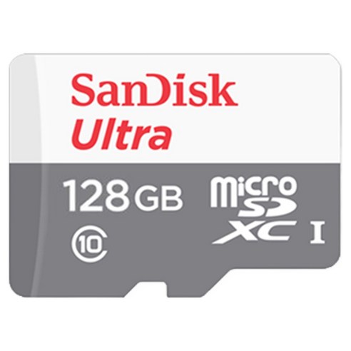 샌디스크 울트라 마이크로SD SDSQUNS-128G, 1개, 128GB