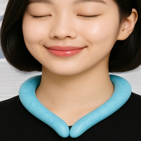 [결로없는] 5세대 제로쿨28 아이스 넥쿨러 어는점 28도씨 이하 급속냉각, 2개, 아쿠아블루