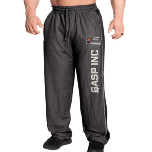 GASP 빅폰트 짐웨어 헬스 바지