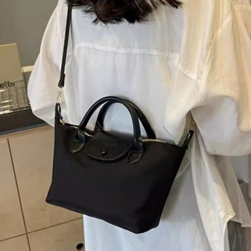 나일론 미니 크로스백