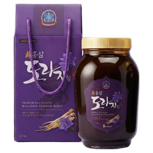 홍삼 진 도라지청 홍삼도라지청 2.4kg, 1개 맛있게 먹은 솔직 후기 - 상품 이미지 1