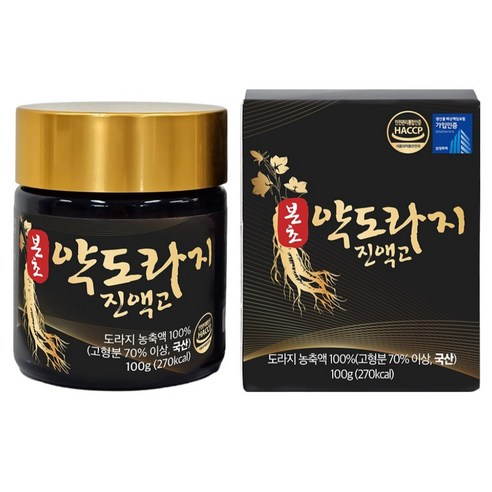 본초 국산 3년근 약도라지진액고 약도라지엑기스 100% 무설탕 100g ... 실사용 후기 | 효과 있을까? 썸네일
