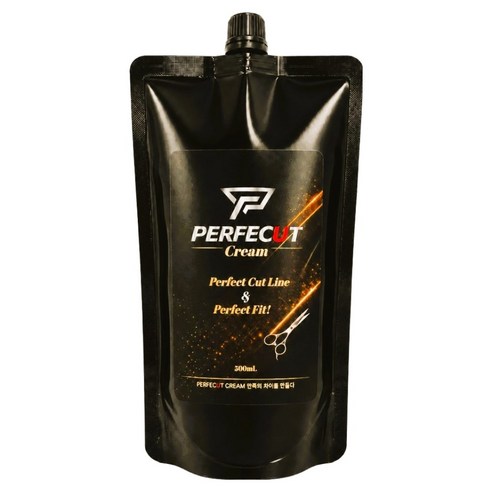 퍼펙커트크림 차세대 다운펌 500ml 남성 셀프 옆머리 다운크림, 1개