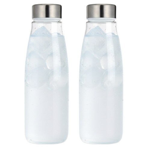 위드 국산 트라이탄 물병 보틀 1000ml, 실버캡, 2개, 1L