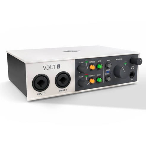 [기어라운지 정품] Universal Audio UA 볼트 2 Volt 2 전문가용 USB 오디오 인터페이스 (2-in 2-out 610 빈티지 프리앰프)