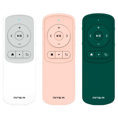 미테르 블루투스 리모컨 RM1, 1개, 화이트
