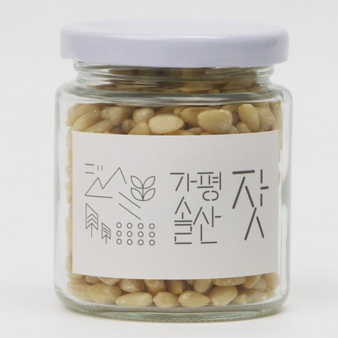 가평솔산 백잣, 1개, 100g