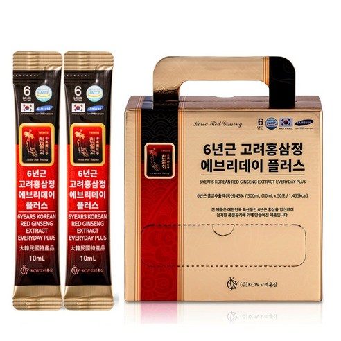 6년근 홍삼 스틱 진액 선물형 끝판왕 에브리데이 플러스 10ml, 50개 맛있게 먹은 솔직 후기 썸네일