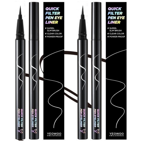 여우화장대 워터프루프 퀵필터 펜 아이라이너 0.5g 솔직 후기 | 실사용자 리뷰 분석 - 상품 이미지 1