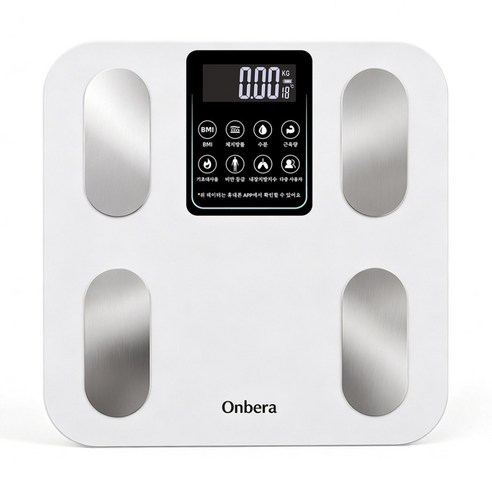 Onbera 스마트 가정용 블루투스 체지방 체중계