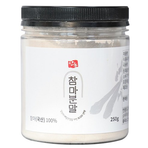안동마Day 껍질 벗긴 안동 참마가루 통분말 마분말 마가루 250g, 1... 맛있게 먹은 솔직 후기 - 상품 이미지 1
