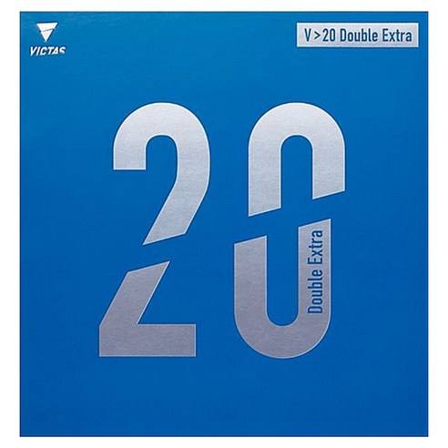 빅타스 V20 엑스트라 47.5도 러버, 블랙, 1개
