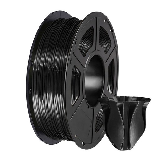 PLA 실크 보라색 3D 프린터 소모품 실크블랙 1.75mm 250G 3D 프린터 재료 실크 그린 블루 pla 인쇄 리필 필라멘트 진공 포장 250g 실크 오렌지색, PLA 실크 블랙