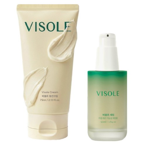 비쏠르 동안 기초세트(크림75ml+세럼50ml) 솔직 후기 | 피부 타입별 분석 썸네일
