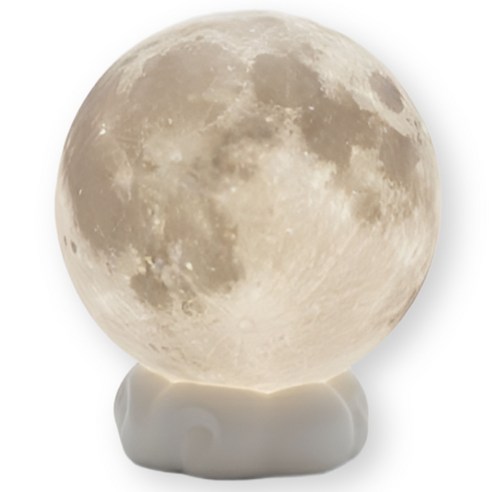 팹큐브 구름 달조명 탁상 인테리어 침실 무드등