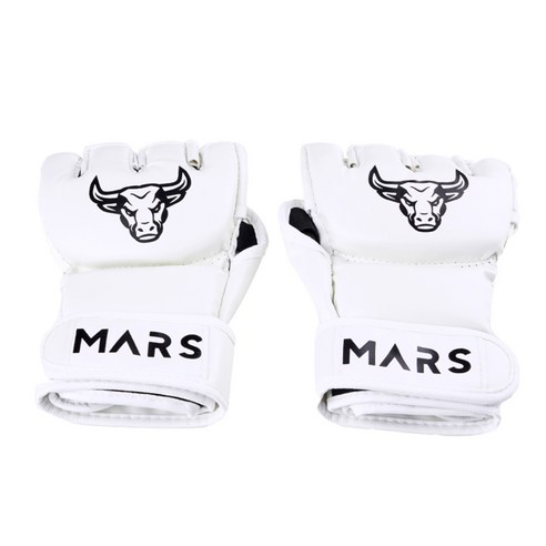 마르스 UFC 오픈핑거 글러브 주짓수 MMA 종합 격투기, 화이트, 1개