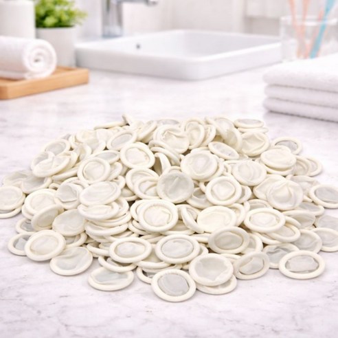 올템 손가락 라텍스 골무 100g, 1개, 화이트