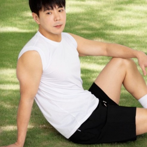 MACCI 남성 기능성 쿨 나시 민소매 쿨런닝 (정품)