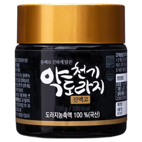 웰스앤헬스 국내산 천기 약도라지 진액고 도라지청 약도라지청, 100g, 4개