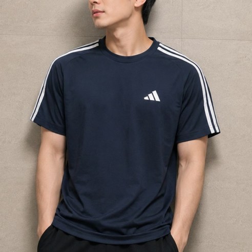 아디다스 M 세레노 3S 반팔 티셔츠 남성 데일리 트레이닝 러닝 헬스 운동복 기능성 티