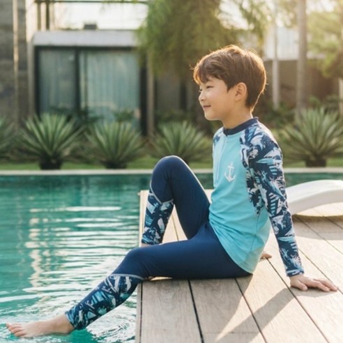 아동 여름 수영복 래쉬가드 아쿠아반집업래쉬가드레깅스세트
