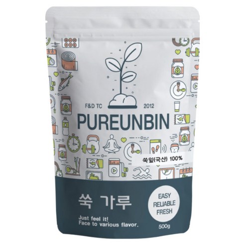 푸른빈 쑥 가루 500g, 1개 맛있게 먹은 솔직 후기 - 상품 이미지 1