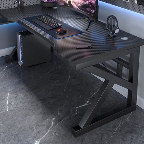 리보아 K자형 컴퓨터 게이밍 책상 테이블