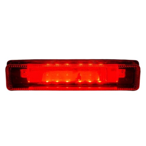 삼항LED A/S 가능 / 12-80V LED 안전라인램프 CC001 레드 / 화물차 지게차 와이드빔 써치라이트, 1개