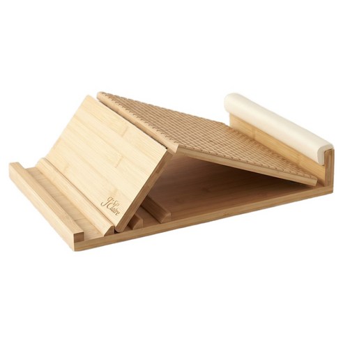 제이끌레르 종아리 스트레칭보드 발목 경사대 다리 릴렉서 아킬레스건 운동 도구, WOOD COLOR