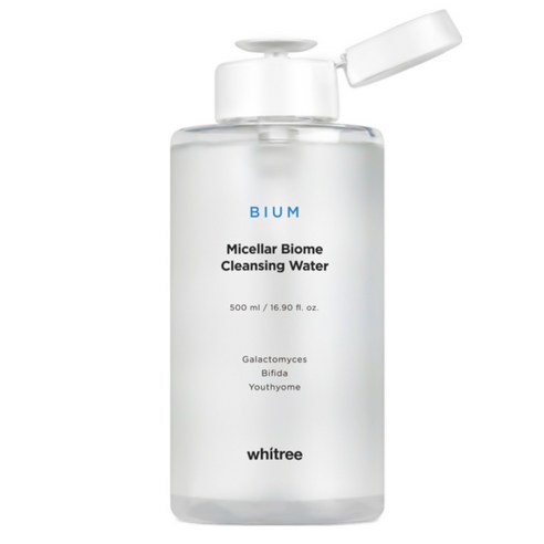 화이트리 비움 미셀라바이옴 클렌징 워터, 500ml, 1개