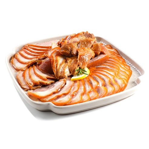 [100% 국산] 냉장 앞다리 수제족발 [찐 전주맛집 끝강족발] 순살족발 무뼈 슬라이스, 300g, 5개