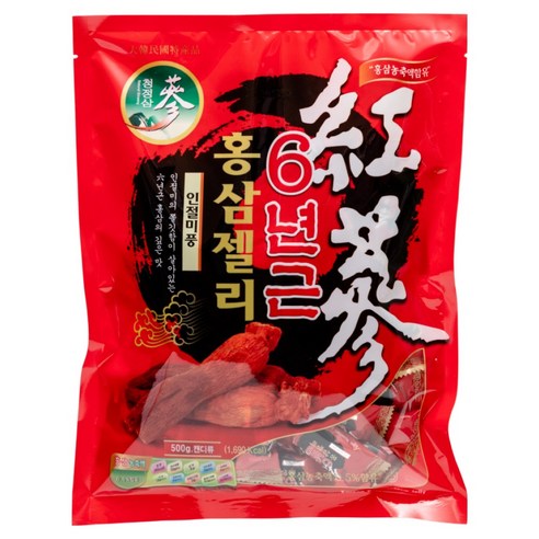 청정인삼 6년근 고함량 홍삼 젤리 500g, 1개 맛있게 먹은 솔직 후기 썸네일