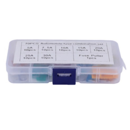 (제이케이) 카 자동차용 휴즈 퓨즈 FUSE 신형 LP미니 LP-mini fuse 70pcs CAR FUSES, 1개
