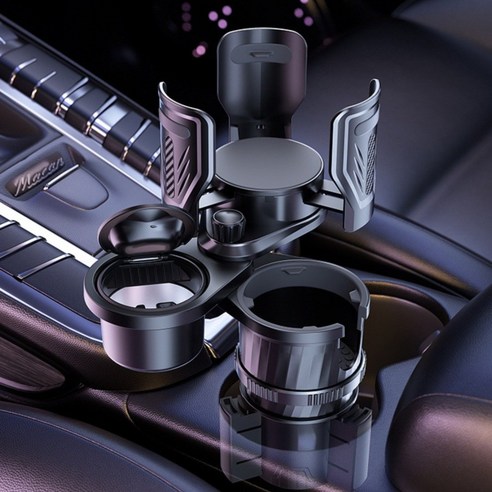 RUNHome 차량용 3 IN 1 컵홀더 사이즈 조절 만능 대형 컵거치대 실사용 후기 | 효과 있을까? 썸네일
