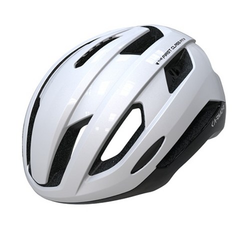 카머 스왈로 로드 MTB 미니벨로 자전거 헬멧 아시안핏, 1개, 화이트/블랙