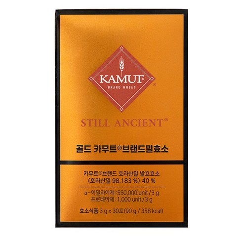 그레인온 골드 카무트 브랜드밀 효소, 90g, 2개