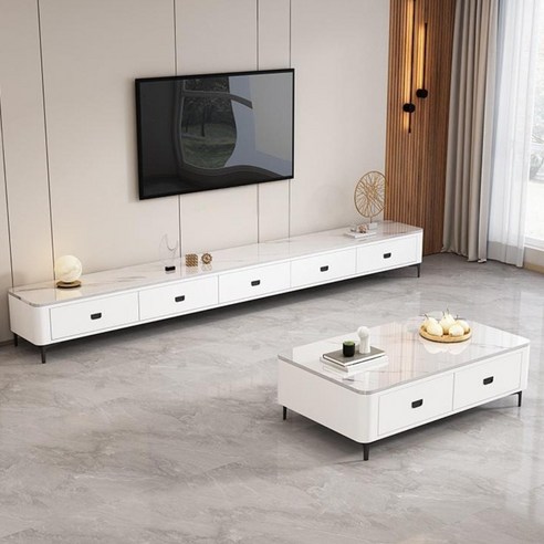 모던하고 실용적인 BYOU 세라믹 거실 테이블로 당신의 공간을 변화시키세요!