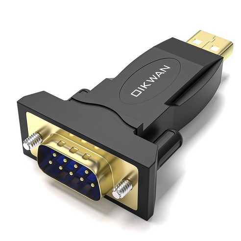 USB TO DB9 F/M 시리얼/RS232 변환 젠더 컨버터(대량 주문제작 가능), 1개, USB TO DB9/M 시리얼 변환 컨버터
