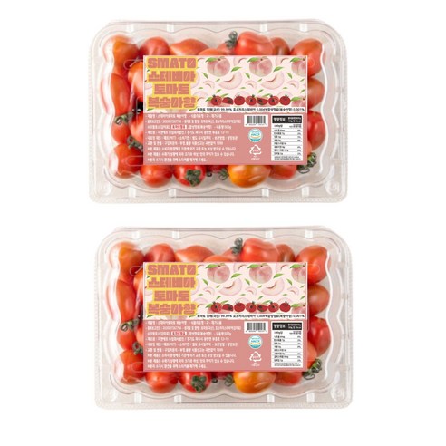 [스마토스테비아] 과즙폭발 당도폭발 스테비아대추방울 토마토 복숭아향 당일발송