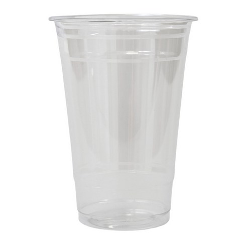 [투명컵 50P] 92파이일회용 투명컵 플라스틱PET테이크아웃컵, 2개, 50개입, 420ml
