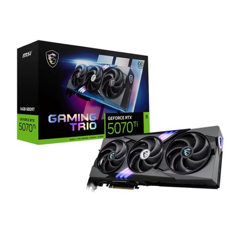 MSI 지포스 RTX 5070 TI 게이밍 트리오 OC 16GB