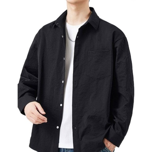 708090 남성 여름 린넨셔츠 통기성 좋은 남성 셔츠