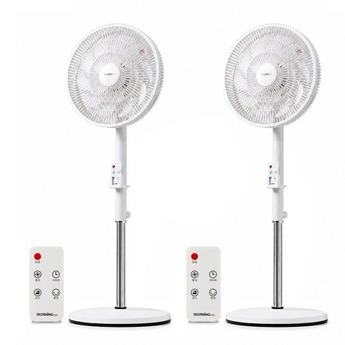 에어팬 전자식 리모컨 선풍기 써큘레이터 써큘팬 FAN 1+1(2대)
