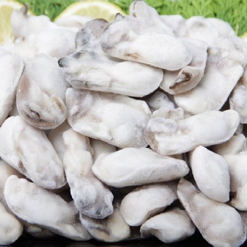 통영 냉동굴 2kg(1kgX2봉) /한알씩 개별 급냉 IQF/사계절안심 냉동굴, 1개