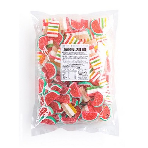남경제과 모듬 종합제리1kg 대용량 제사상 옛날젤리