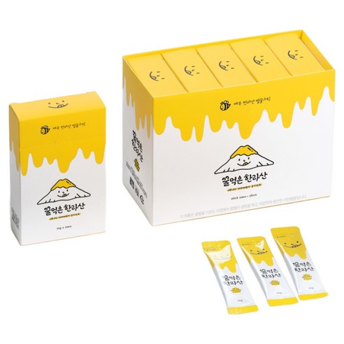 [꿀먹은 한라산] 귀한 제주산 100% 사양 꿀스틱 50개입(단품), 500g, 1개