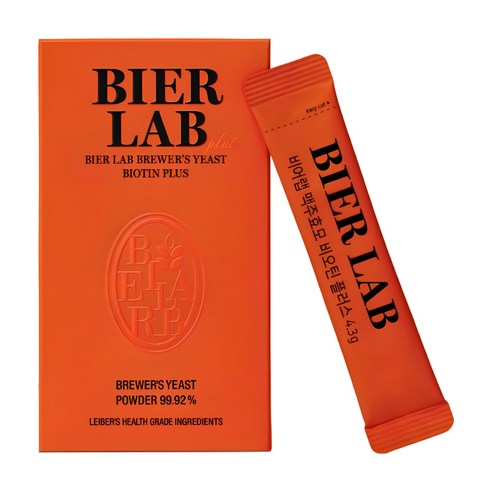 비어랩 독일산 맥주효모 환 비오틴 플러스 스틱형, 60.2g, 2박스